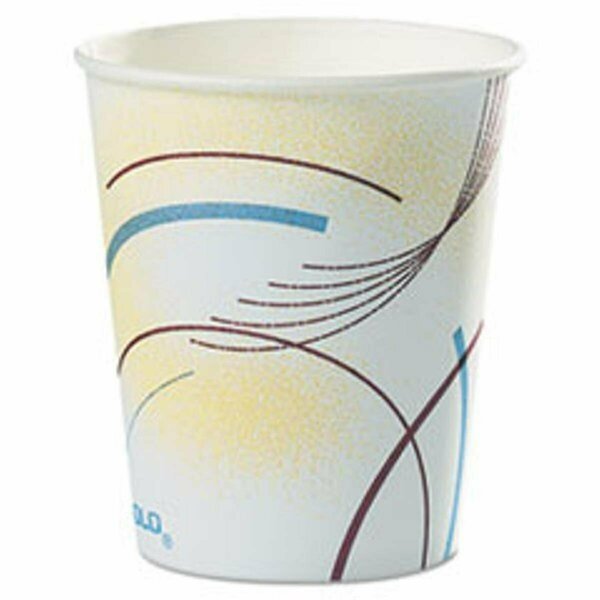 Tistheseason 5 oz Meridian Design Paper Cold Water Cups, Multicolored TI3742970
